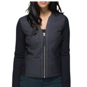 Lululemon Cardigan & Again Quilted Zip-up Jacket Activewear